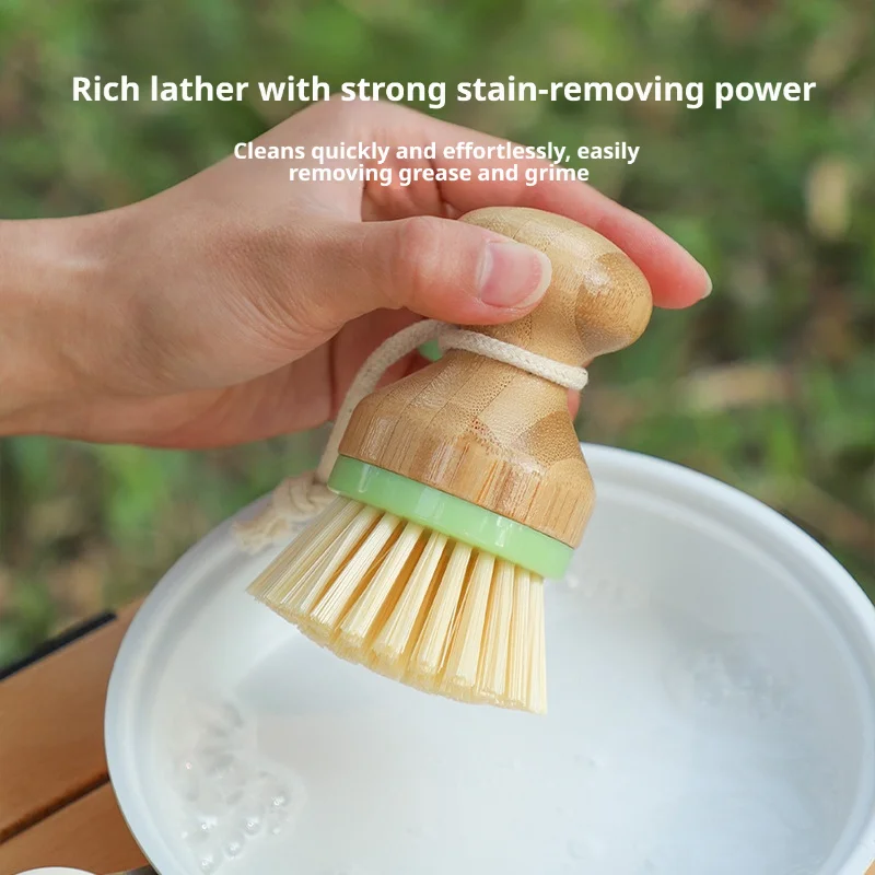 Cepillo de limpieza para ollas - Dish Brush Bamboo reseña y precio
