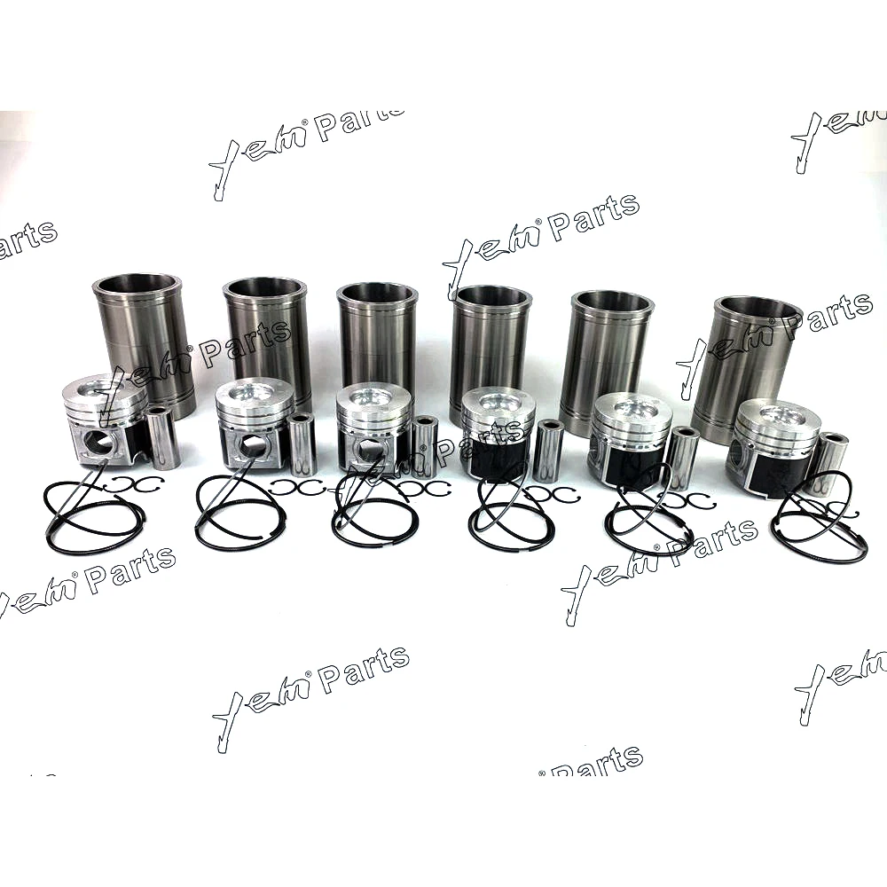 

Practical 6108 Overhaul Cylinder Liner Piston With Rings For Yuchai engine part