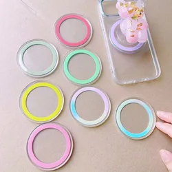Round Mac Safe Magnetic Base Sticker for Magsafe IPhone 15 14 13 12 16 Pro Max Socket Pocket Grip Bracket Expanding Stand Holder