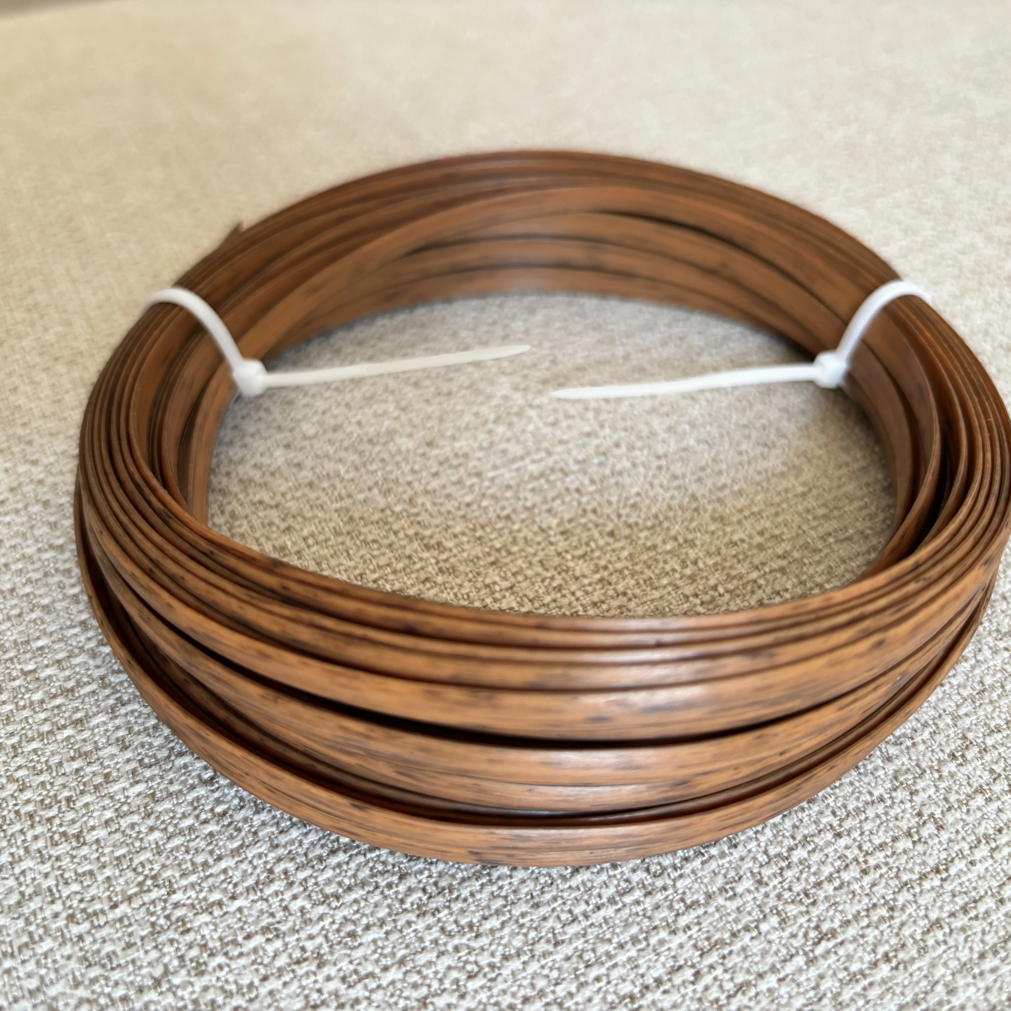 10 Meters Coffee Table Rattan Repair Wicker Flat Synthetic PE Weaving Material Plastic For Knit Chair Furniture