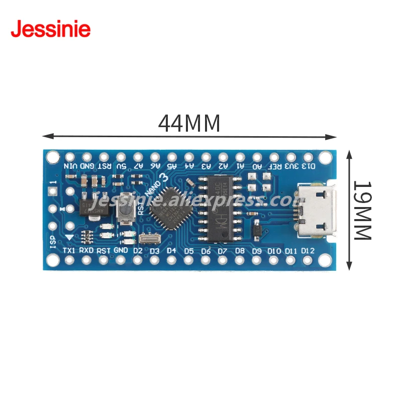 10pcs/1pc Nano V3 V3.0 Type-C Micro Mini USB ATmega168P ATmega328P MCU Core Development Board Improved Module for Arduino