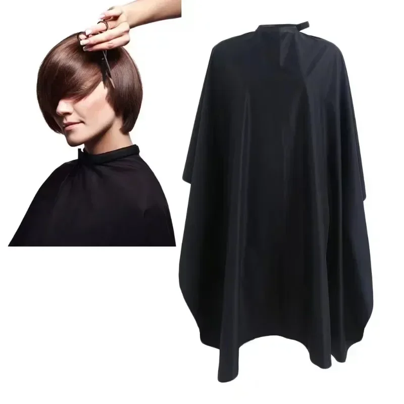 Profissional corte de cabelo cabo pro salão cabeleireiro pano vestido barbeiro preto à prova dwaterproof água cabeleireiro avental corte de cabelo capas ferramentas