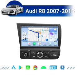AuCar Big screen Car Stereo Android 13.0 Head Unit Car DVD Player Car Radio For Audi R8 2007-2015 9Inch