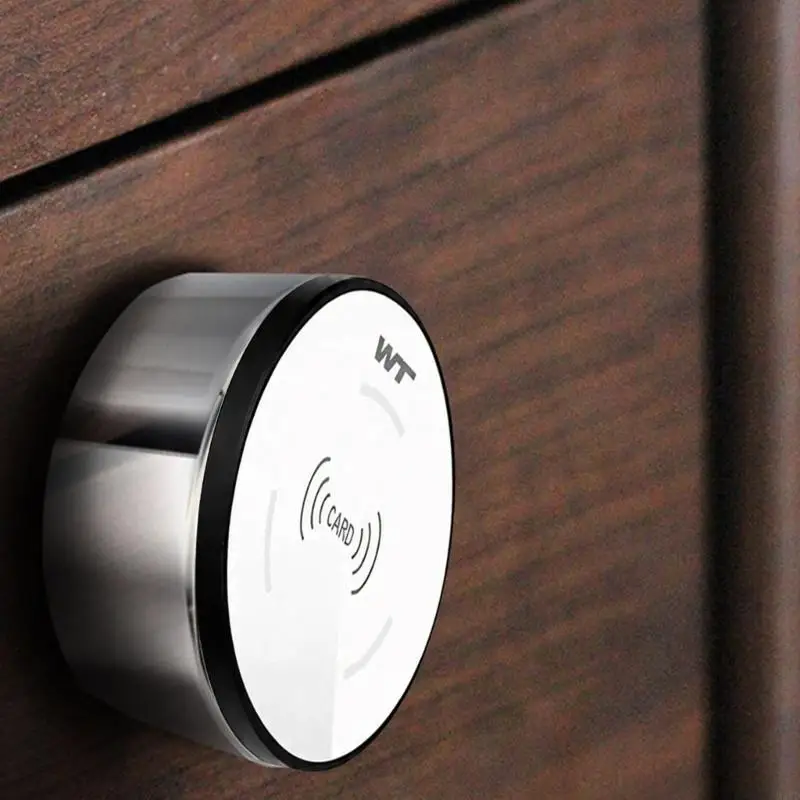 Three-Door Office Cabinet Lock with Contactless Card Operation, Metal Lock Body and No External Power Wiring Required for M4YD