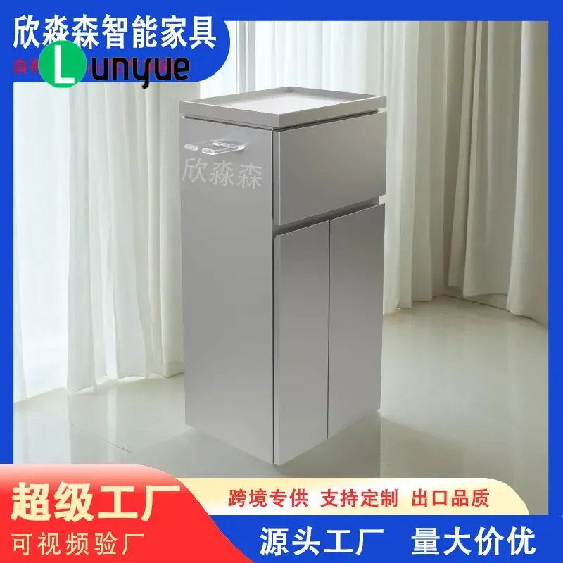 Barber Shop Tool Cabinet with Drawers High Quality Storage Table for Hair Equipment Organization Durable Furniture