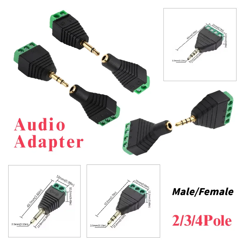 

Беспаечный аудиоразъем 6,35 мм TS Mono TRS, стерео разъем для гитарного микрофона и акустического кабеля