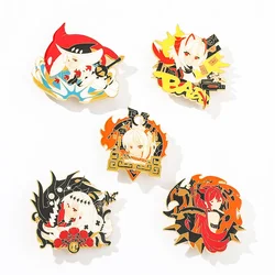Accessories Brooch Game Gift Metal Badge Wholesale Cap Pins and Badges Brooches for Clothing Backpack Pin Lapel Backpacks Bag