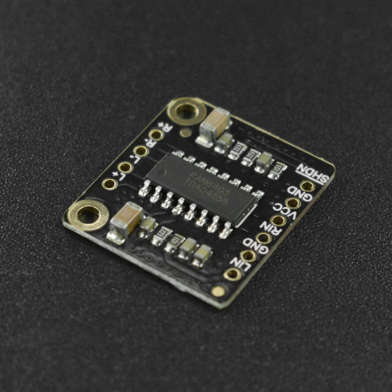 

3W miniature audio stereo power amplifier board