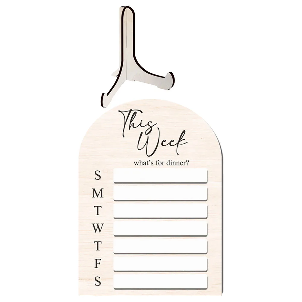 

1 set Multipurpose Menu Weekly Meal Planner Household Schedule Magnetic Dry Erase Fridge Kitchen Organizer Home Office Supplies