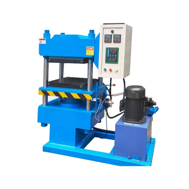 Hydraulic Tire Vulcanizer Raw Rubber Flat Molding Machine Tire Shaping Vulcanizer Mixed Rubber Hydraulic Molding Machine