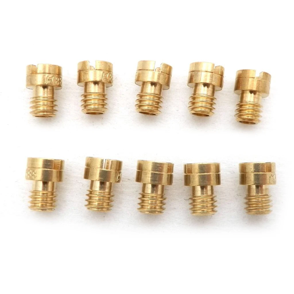 

Set Carburetors Main Jet Accessory Carb Maintenance Nozzle Parts Replacement Replaces Round Head 10pcs 4mm 70-92