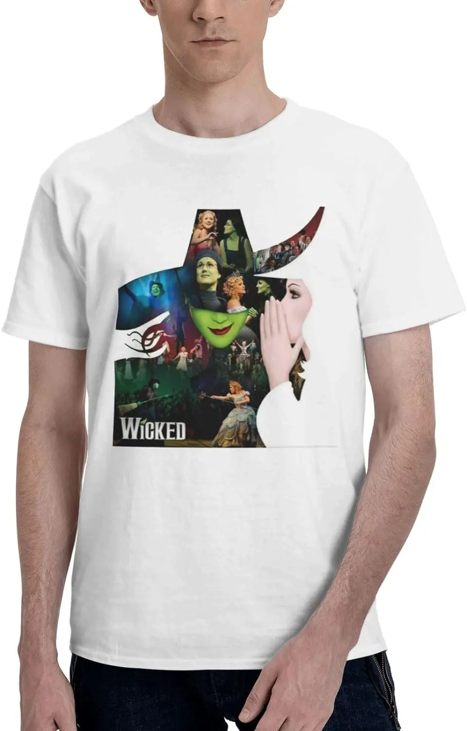 

Teen Dad Tee for The Musical Wicked Tee,Retro Tops Short Sleeve Shirt