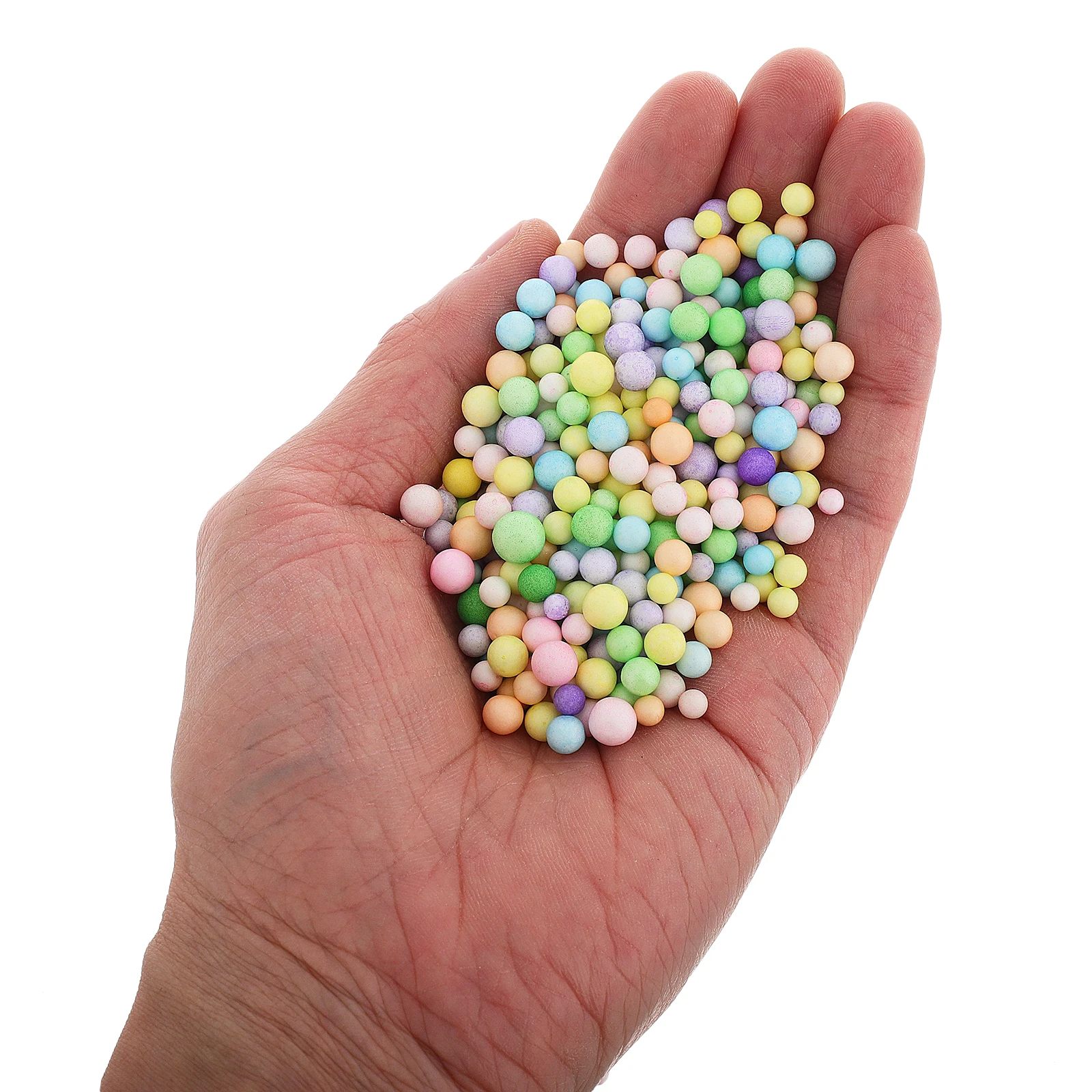 

Colorful Foam Beads 4-6mm Mini Polystyrene Balls DIY Bean Bag Filler Stuffing Wedding Holiday Party Decorations Foam Filler