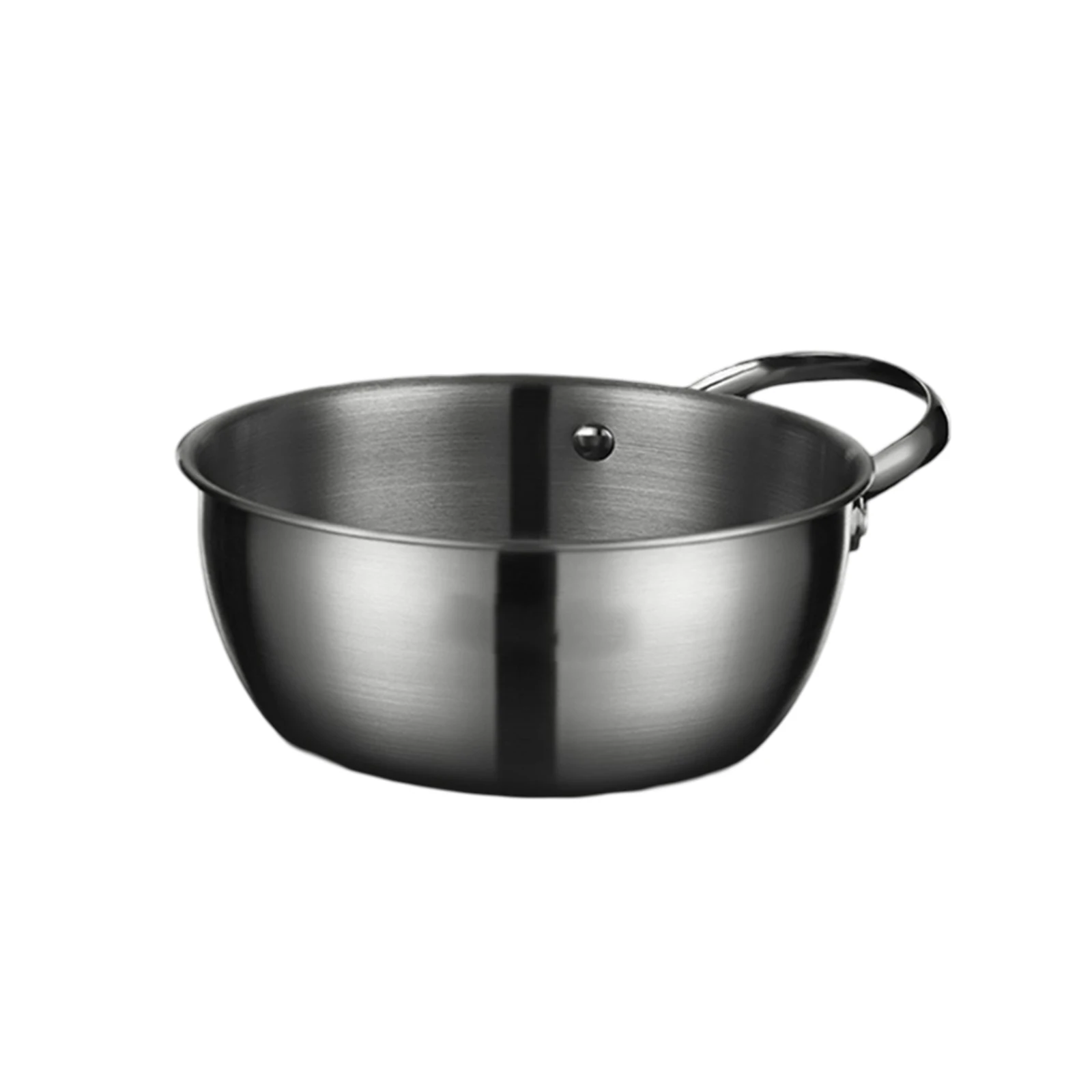 Induction Cooker Compatible Food Storage Organizer Mixing Bowls Elegant Wire Drawing Design Elegant Wire Drawing Design