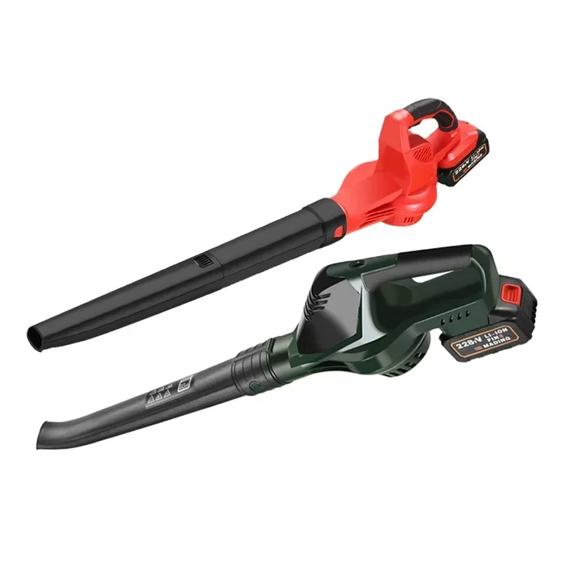 

350w Leaf Blower Lithium Electric Hair Dryer Wireless High-Power Industrial Blower And Suction Fan Outdoor Barbecue Small Blower