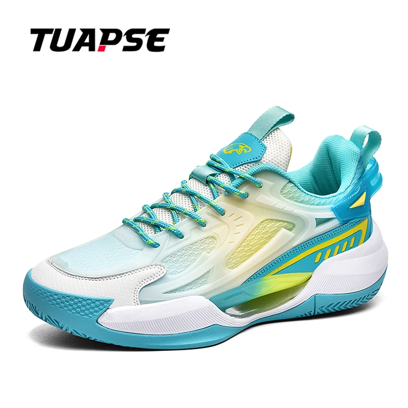 TUAPSE 2024 Mens Basketball Sneakers Fashion Non-Slip Gym Training Sports Shoes Squeaking Male Wearable Basketball Shoes For Men