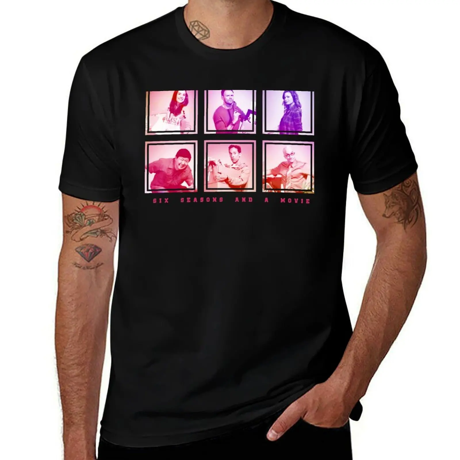 Communité : Nous sommes de retour ! T-shirt simple décontracté à manches courtes en coton