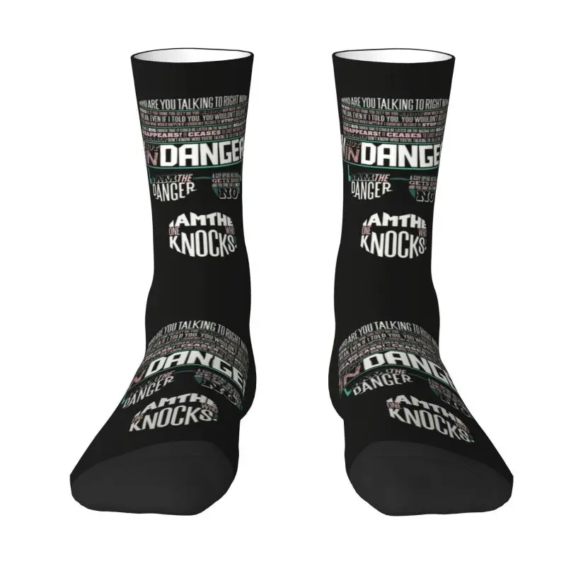 

Cool Breaking Bad Tv Show Socks Men Women Warm 3D Printed Heisenberg Walter White Football Sports Crew Socks