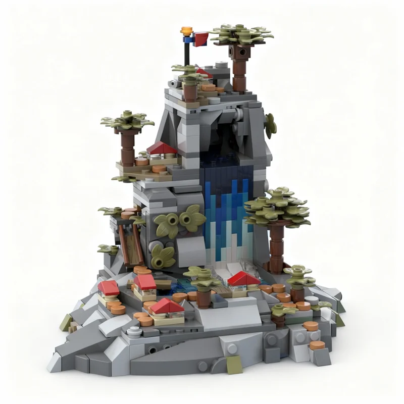 

769pcs MOC Camp Cove Model Building Blocks Construction Toy Christmas Gifts DIY Creative Idea Education Birthday Assemble Brick