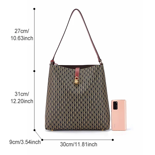 Imagen 2 del producto CHCH Tote Bag Marca Mujer Nuevo bolso de almacenamiento minimalista de PVC para mujer