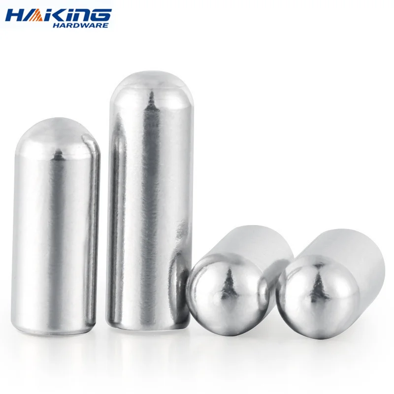 10pcs/LOT M0.6 M0.8 M1 M1.2 M1.5 M1.8 M2 M2.3 M2.5 M2.8 M3 M4 M5 M6 M8 304 A2-70 Stainless Steel Cylindrical Pin Locating Dowel