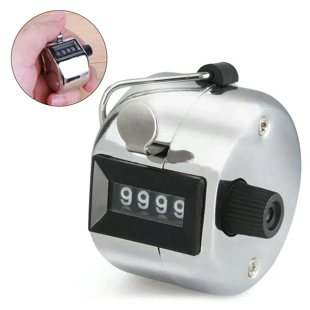 Golf Tally Manual Max Counting Digit Counter Training 9999 Clicker Counter Hand Digital Mini Number 4 Held