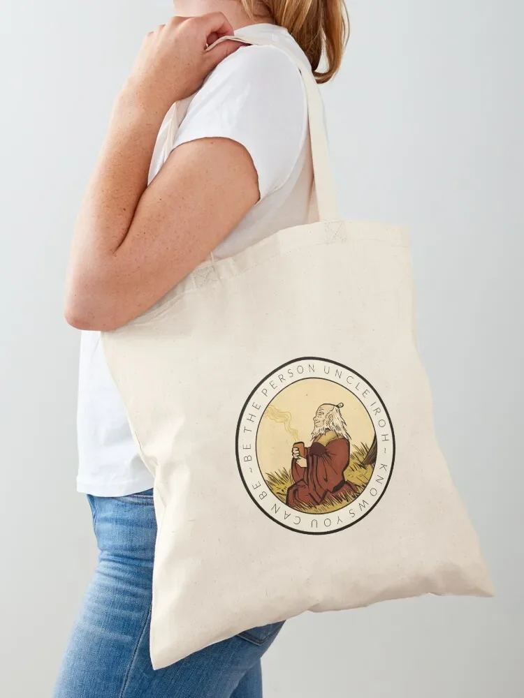 

(THE ORIGINAL) Motivation From Uncle Iroh Tote Bag great bag tote bag woman Women's shopping canvas shopping