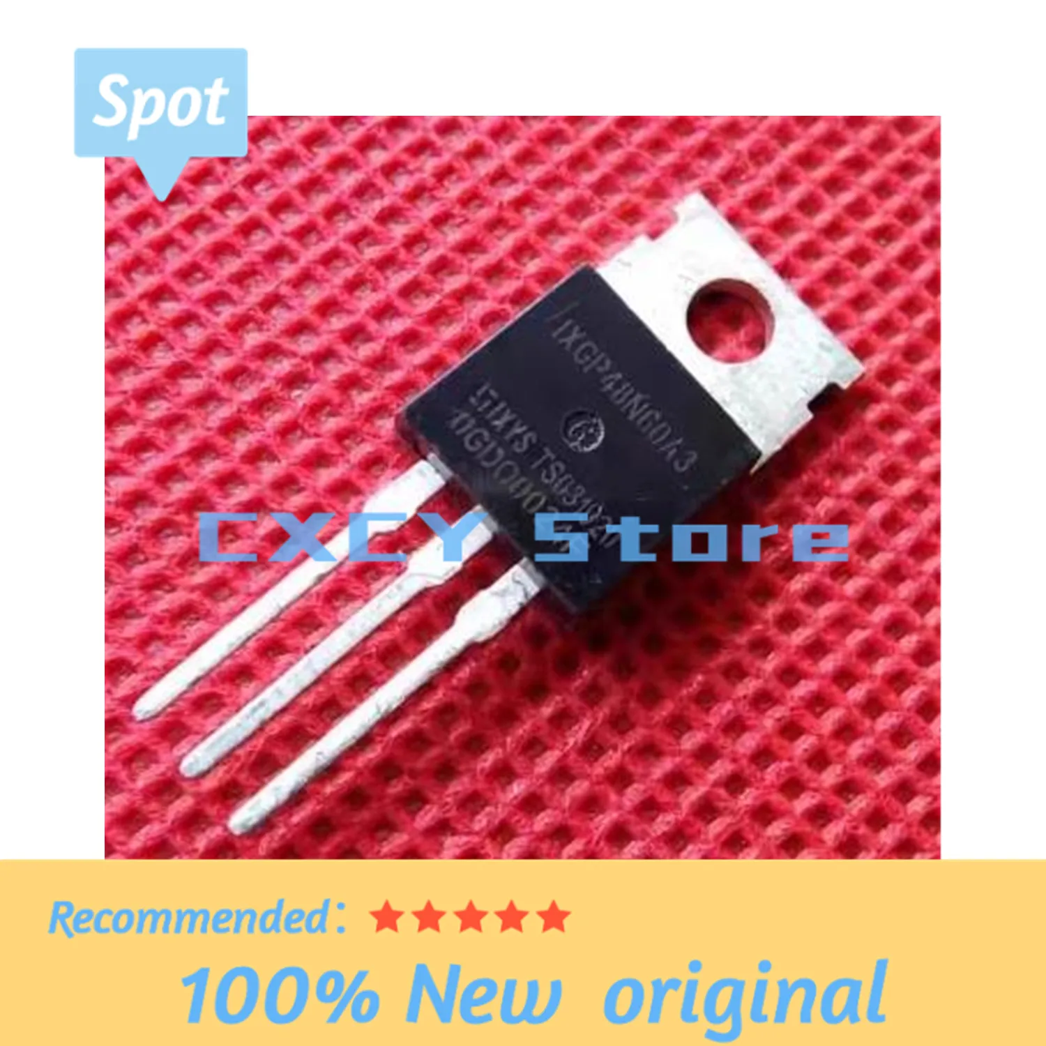 10PCS-20PCS IXGP48N60A3 TO-220 IGBT 48A 600V In Stock Can Be Purchased