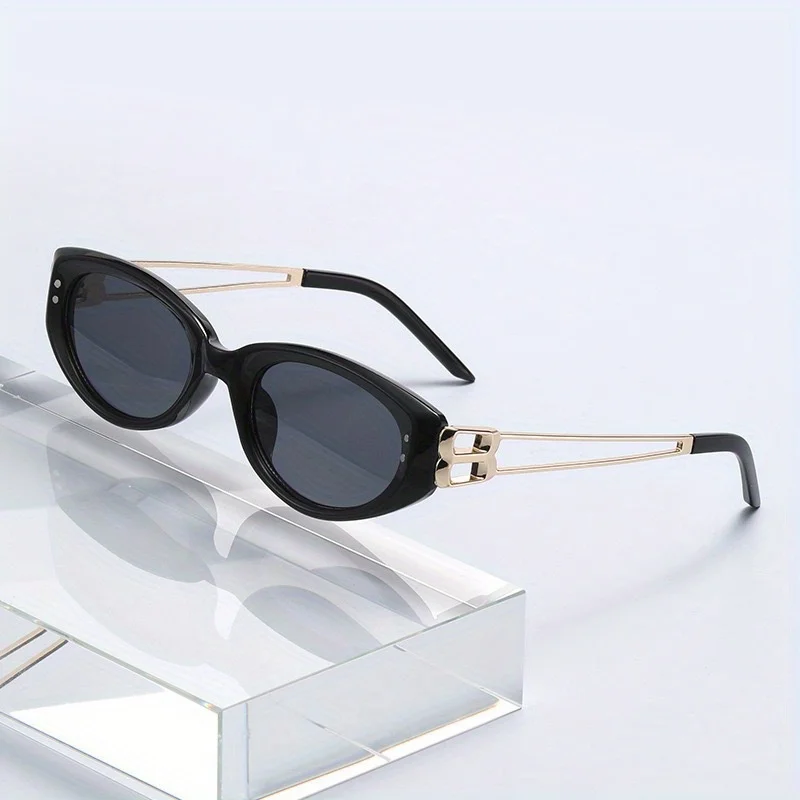 New Trendy Cat Eye Sunglasses Casual and Versatile Korean Version Fashionable Sunglasses Sun Protection High-end Feel