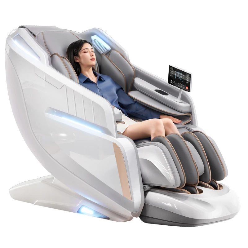 4D Zero Gravity Luxury Full Body with Neck Application Electric Back and Foot Massage Chair