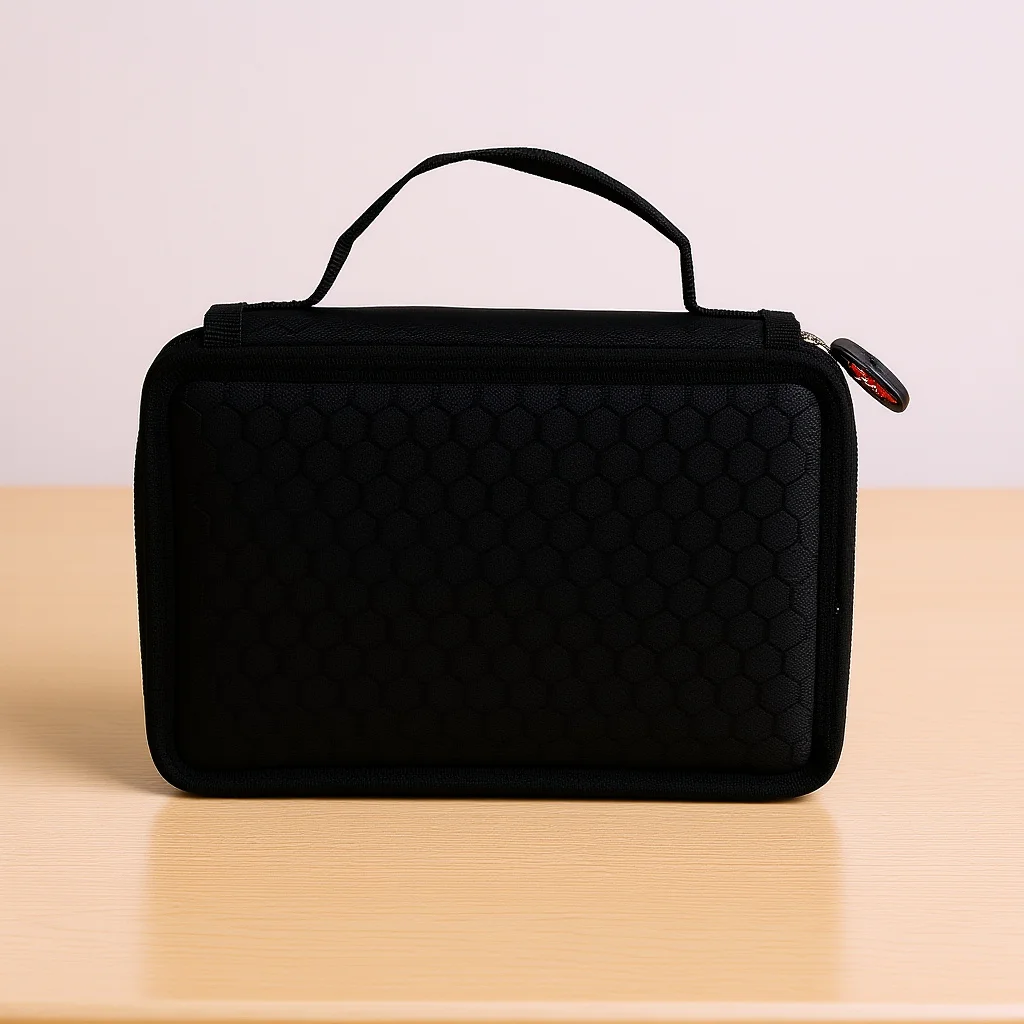 Wodoodporny piórnik na narzędzia do paznokci, 1 sztuka, przenośny organizer na akcesoria do manicure o dużej pojemności, porządkowany i wygodny w przenoszeniu.