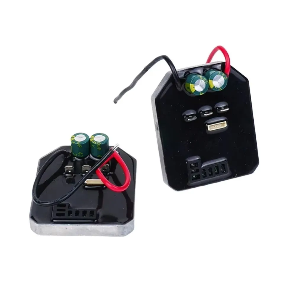 

Контроллер для бесщеточной литиевой дрели 21В/50А, алюминиевый корпус, плата управления с двумя конденсаторами, высокомощный регулятор скорости