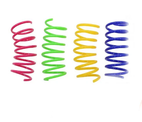 

Pet Toys, Cat Plastic Springs, Kitten Toys, Energy-consuming Cat Teasing Sticks, Self-entertainment and Boredom