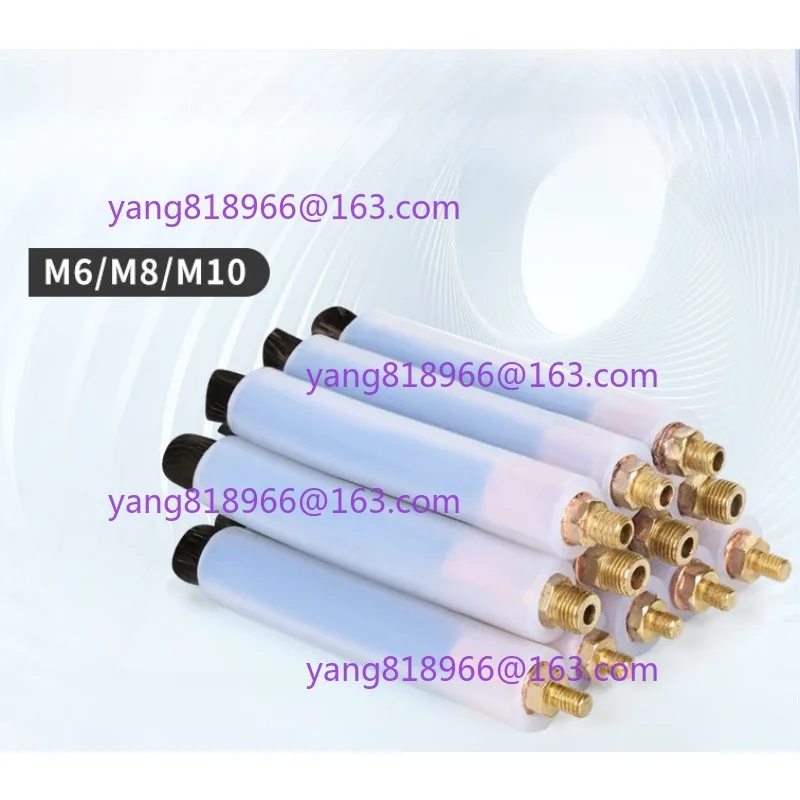 

10PCS Copper Head Weld Brushes For Weld Seam Bead Joint Cleaning Polishing Machine Welding Seam Cleaner M6/M8/M10