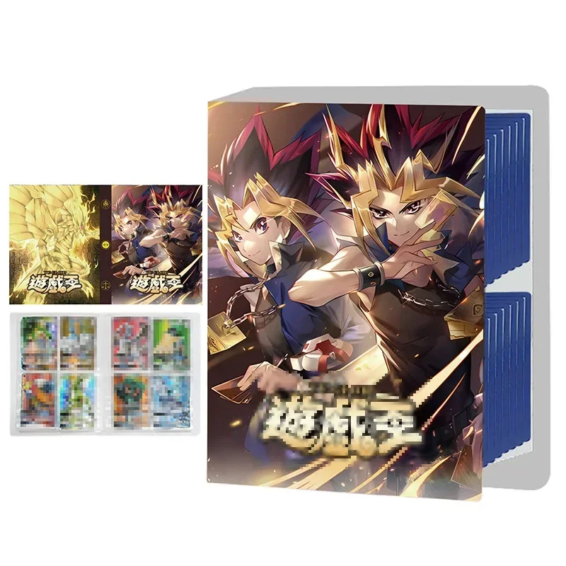 Yu-Gi-Oh Anime Album Game Collection Card Book Blue-Eyes Toon Dragon Album Book Anime Map Letter Holder Binder Notebook Folder