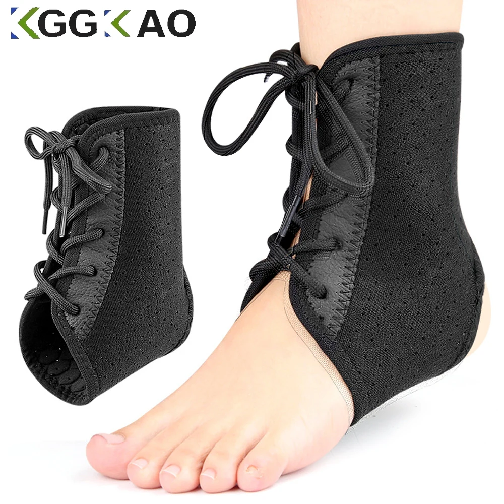

1PCS Lace Up Ankle Brace, Ankle Pain Relief Support for Men and Women, Ideal for Sprains, Strains, Arthritis