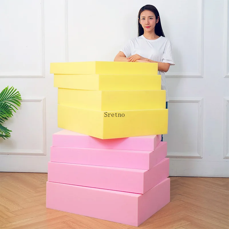 Custom High-Density Firm Foam Cushions, Heavy-Duty Support for 100kg+, Hardwood Chair, Sofa, Bay Window, Outdoor Waterproof Pad