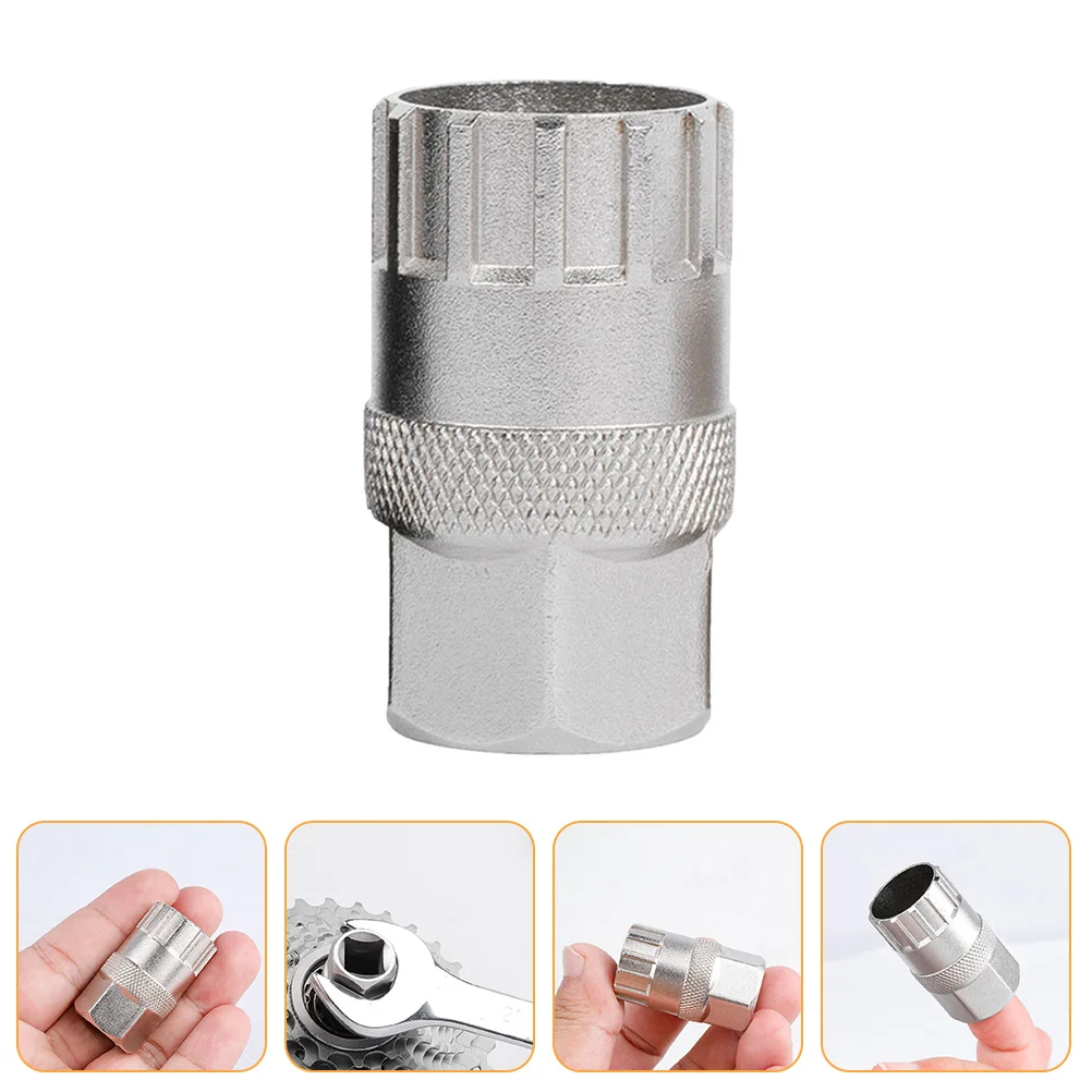 

Professional Bike Freewheel Removal Tool Durable Cassette Lockring Socket Cycling Repair Accessories Easy Use Practical Home