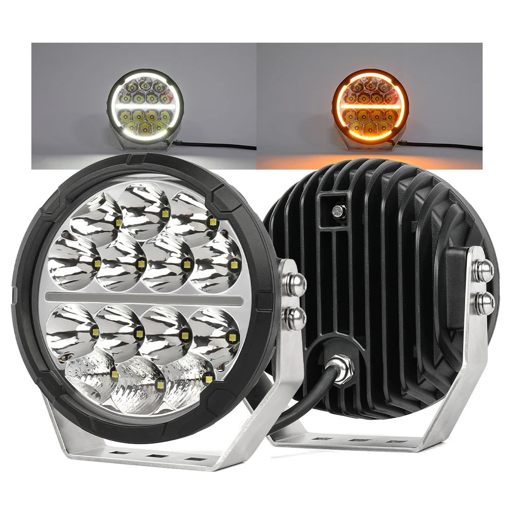 

Hot selling:2000M Offroad 4x4 7 Inch Led Driving Light for Trucks