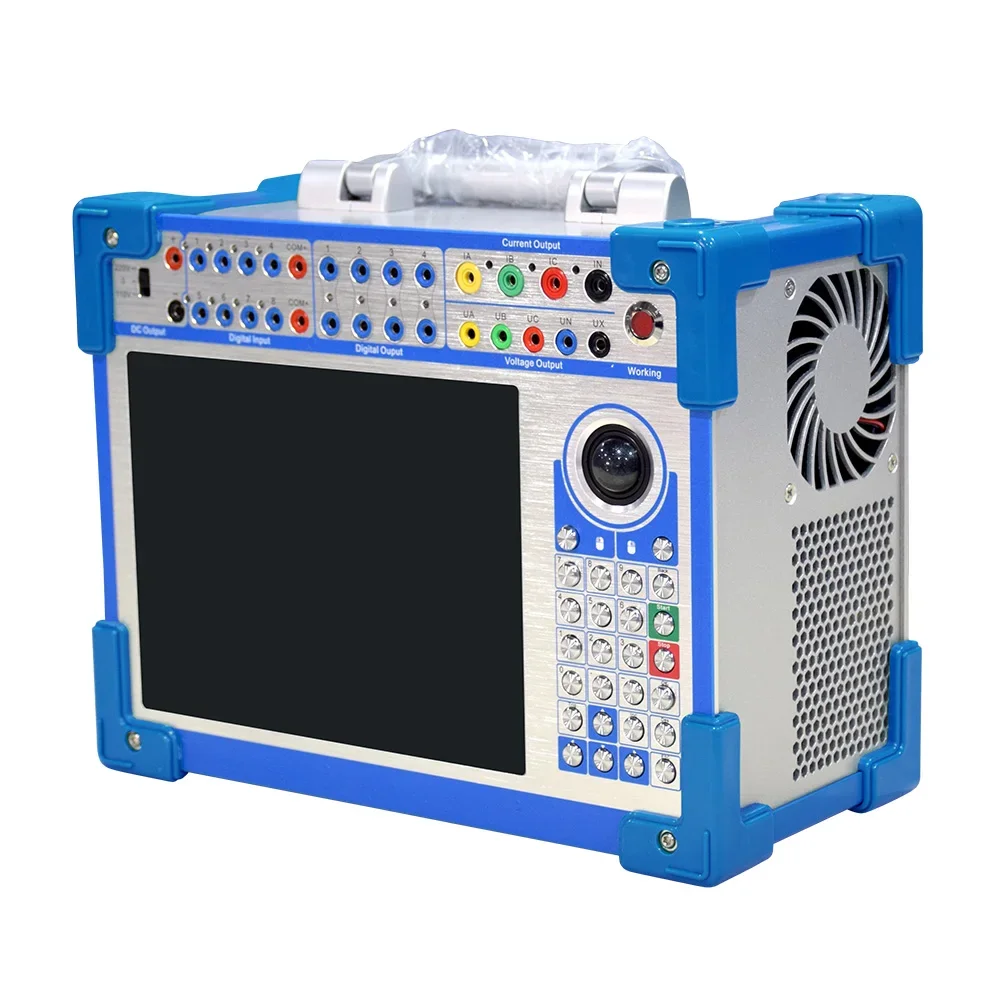 High Precision Portable 3 Phase Relay Protection Tester Secondary Current Relay Test Set Electric Relay Tester Machine