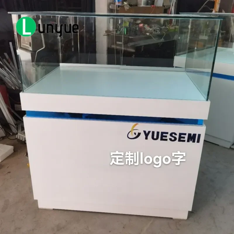 Creative Display Cabinet for Machinery Parts Foundry Products Exhibition Hall Showcase Industrial Company Showroom Storage