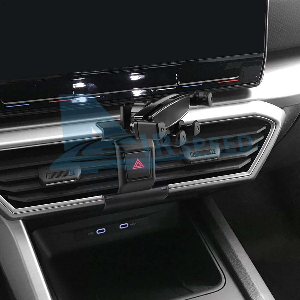 For Seat Leon MK4 Cupra Leon Cupra Formentor 2020 2021 2022 2023 2024 2025 Bracket GPS Stand Car Gravity Magnetic Phone Holder