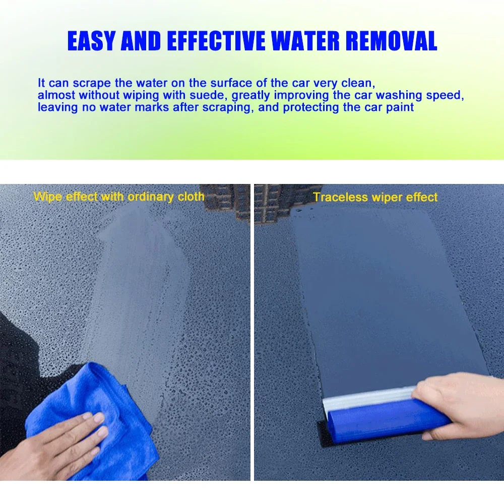 12 Inch Cleaning Water Squeegee Home Windows Stains Scraping Drying Scraper For Car Roof Engine Hood Glass Wiper Wash Tool B93