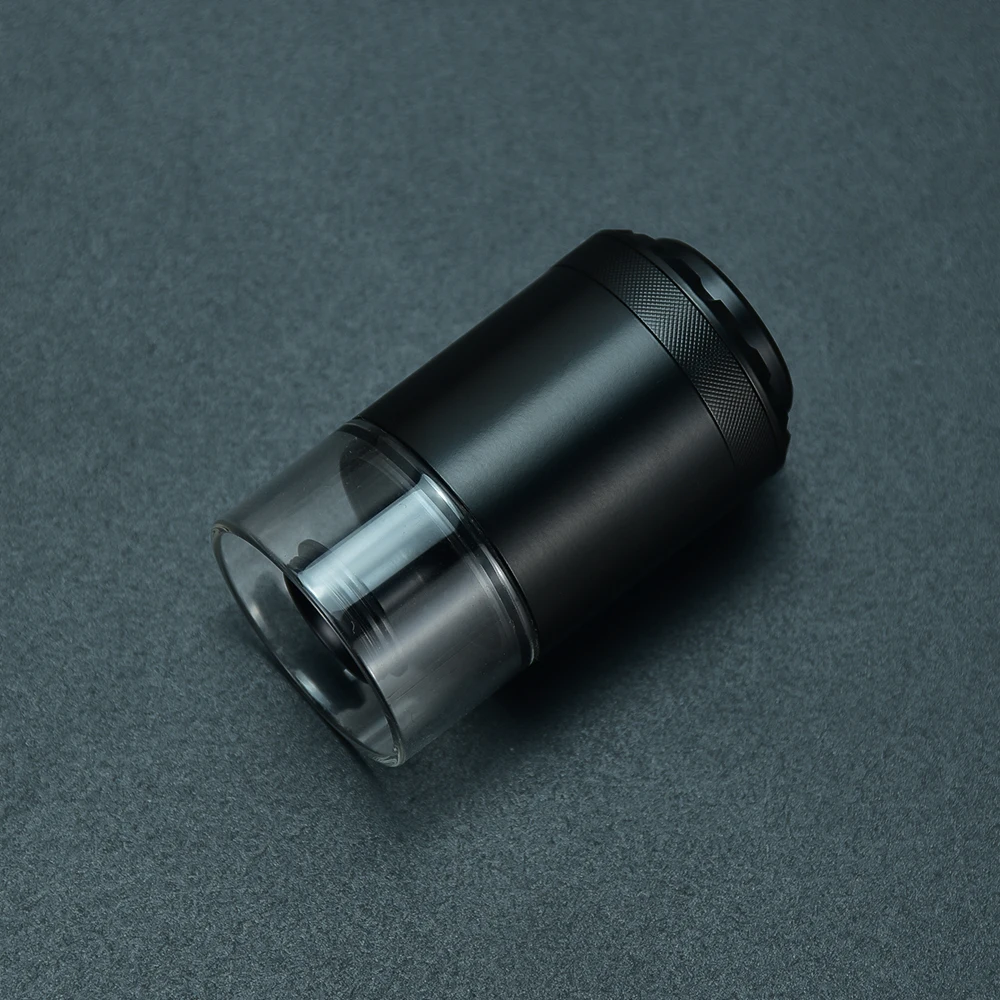 Bellcap Vervanging Verious Black Glass, Buis SION Synchronization Bellcap, 2ml, 4ml, 6ml, Compatible pour Bischop, MTL, RTA