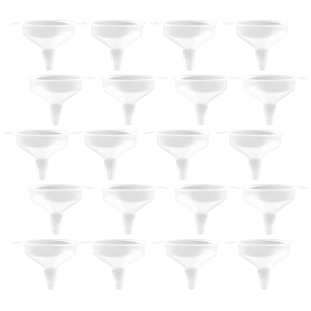

120pcs Liquid Transfer Funnel Plastic H Dispensers Lightweight PP Material Storage Travel Size Pouring Tools
