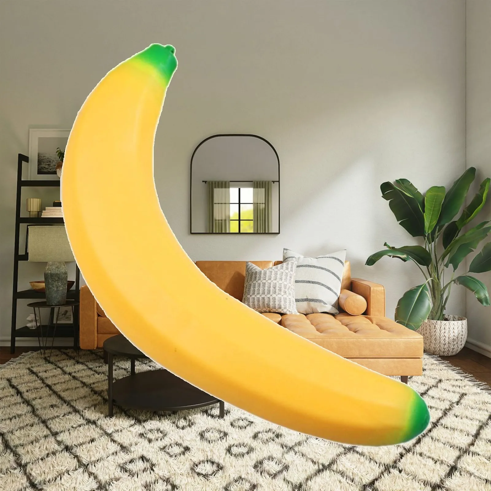 banana-slow-gradual-reformation-banana-toy-realistic-for-office-desk