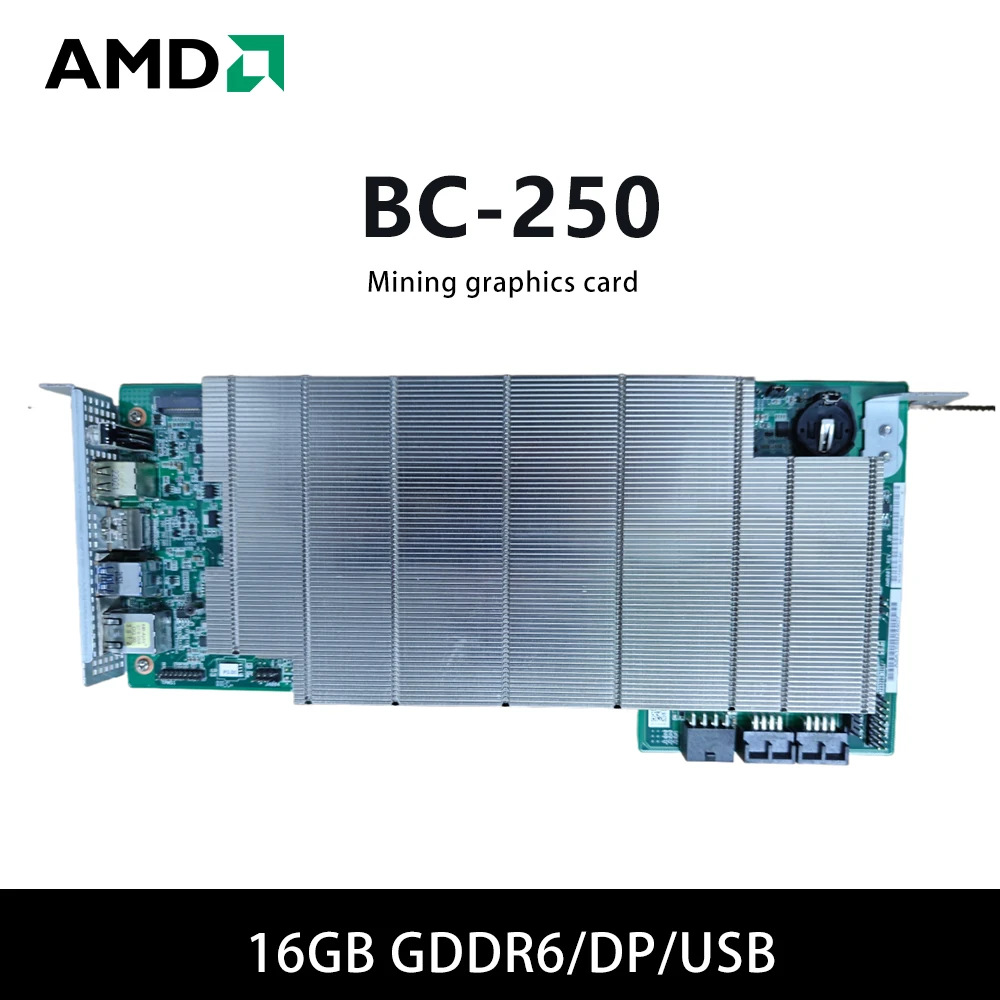 AMD BC 250 Graphics Card 16GB GDDR6 256-bit SINGLE CARD GPU Tarjeta Gráfica for Desktops PC Placa De Vídeo