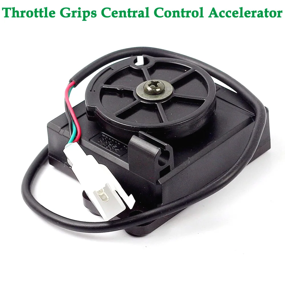 Throttle Grips Central Control Accelerator Retrofit Handle Throttle Cable Assembly for ATV Quad Cycling Equipment Connector