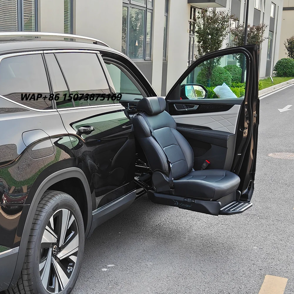 150KG Loading Capacity MPV Seating Modifications Electric Swivel Lifting Lowering Car Seat for the Disabled Handicapped Elderly