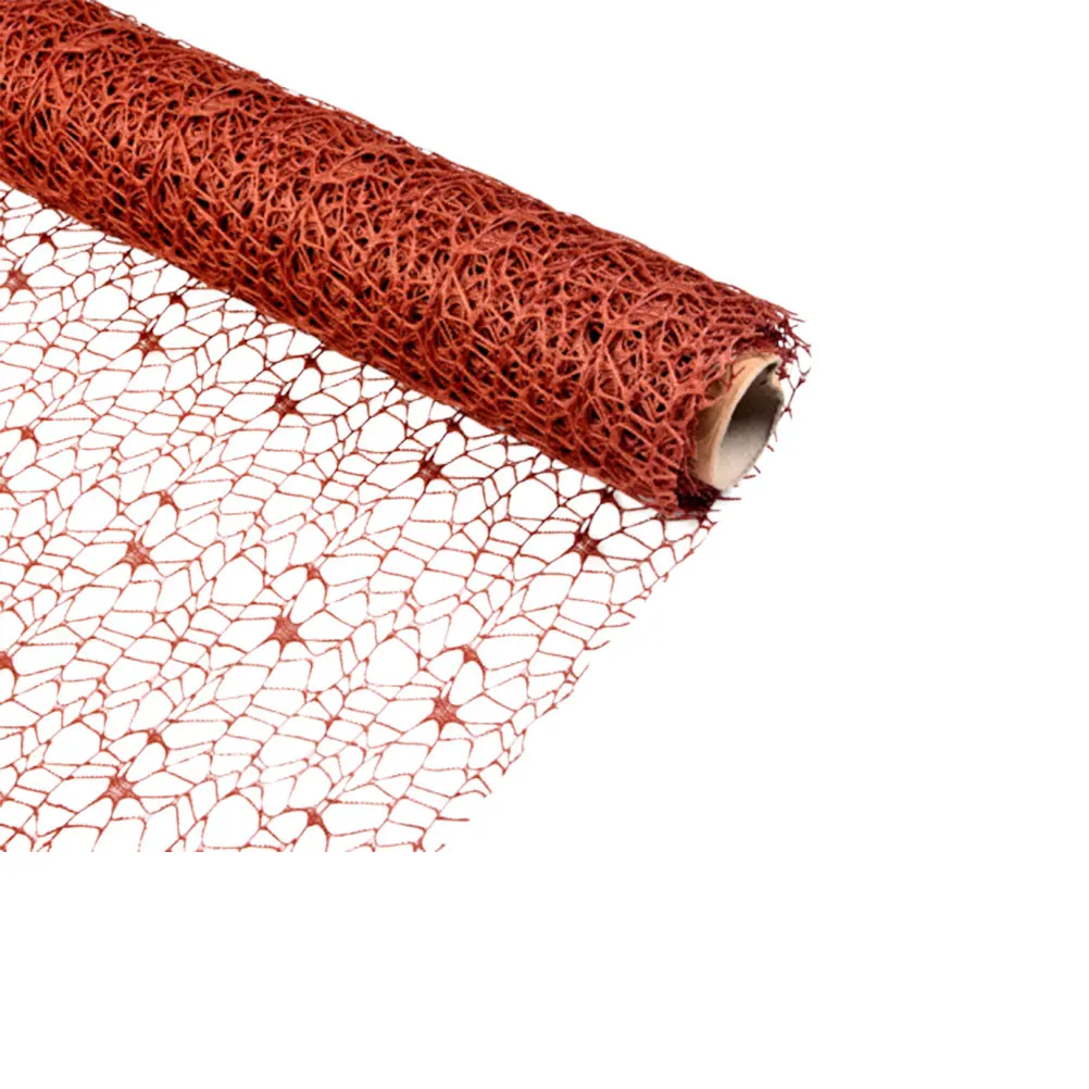 

Bright Coffee Jacquard Net Yarn Roll Large Size for DIY Gift Wrapping Kindergarten Decoration Wedding Party Backdrop